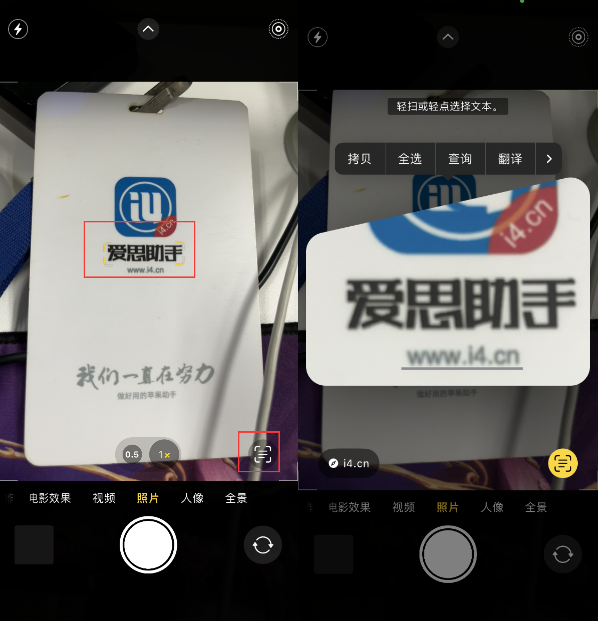 合山苹果手机维修分享升级iOS 16后如何通过相机翻译文本 