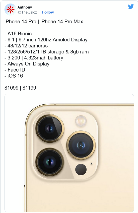 合山苹果14维修分享iPhone 14全系涨价 