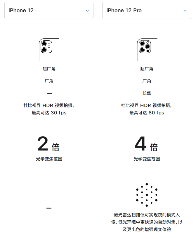 合山苹果手机维修分享苹果 iPhone 12 与 iPhone 12 Pro 选哪款 